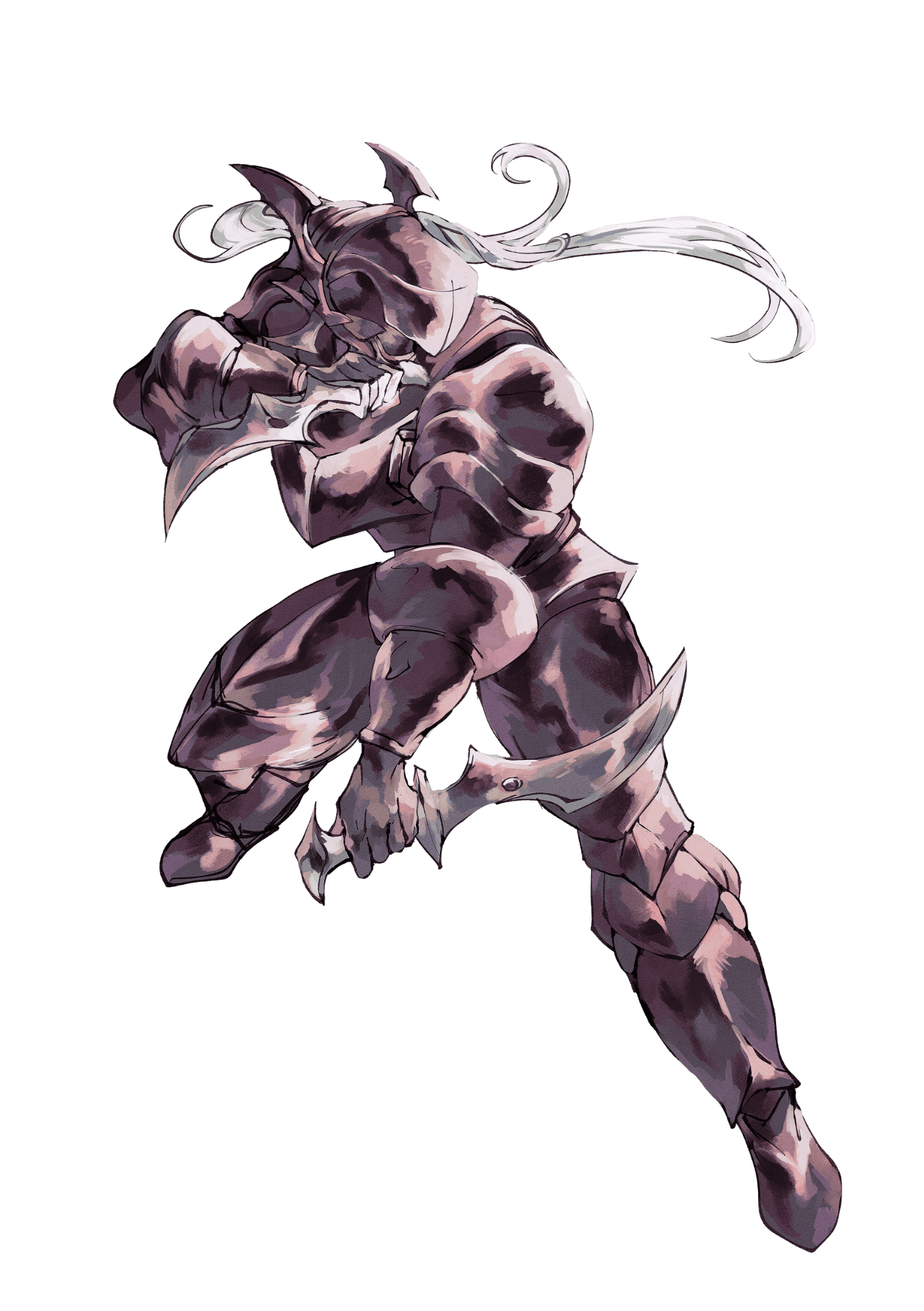 Finished Spectral Arbiter dual-blade illustration